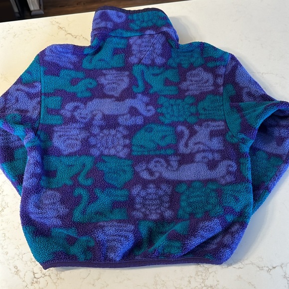 Vintage Patagonia fleece pullover kids size 6 VGUC - Picture 6 of 7